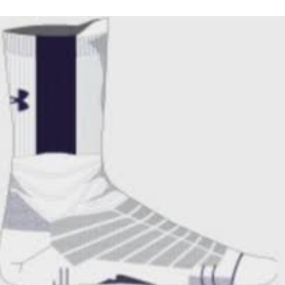 NWT Unisex Under Armour Playmaker Mid Crew Socks - Picture 1 of 4